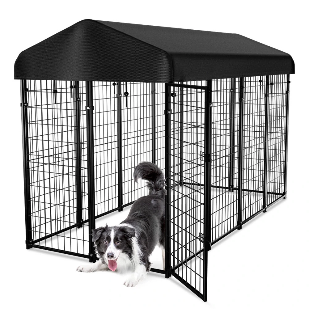 (image for) PawGiant Oversized Large Dog Kennel Outdoor Anti-UV Dog Playpen House Fence Pet Crate US